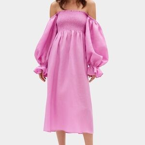 EUC Daily Sleeper Atlanta Dress in Pink
